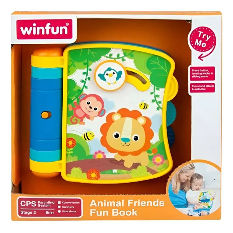 WINFUN - Libro Interactivo Animales Divertidos