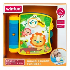 WINFUN - Libro Interactivo Animales Divertidos