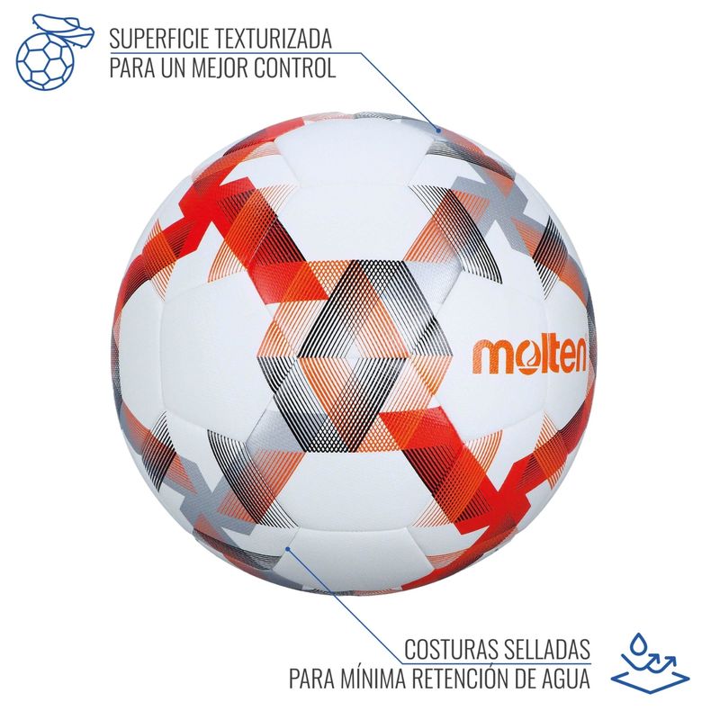 MOLTEN - Balon Futbol Pelota Molten Vantaggio 3100 N5 Termosellado