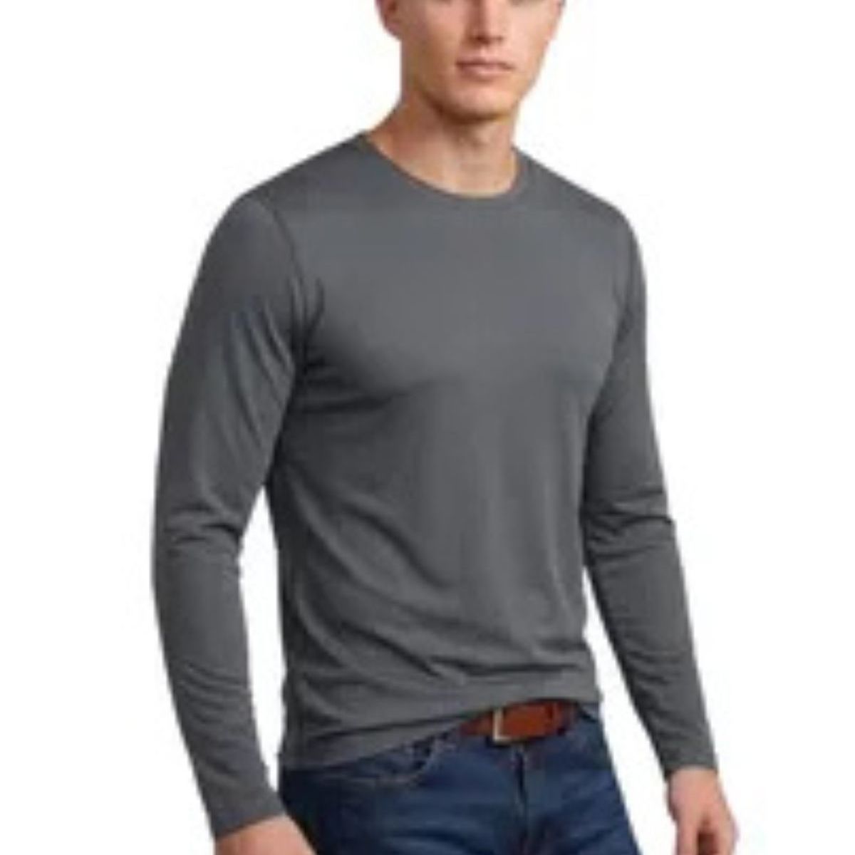 LOOK SHOP - Camiseta Hombre Bambú Manga Larga 418