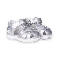 Sandalias Bebé Niña Plateado (PZC417-25PLA )
