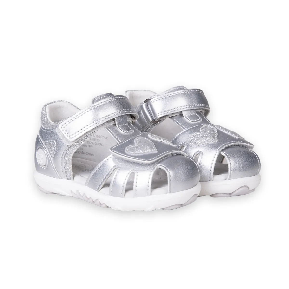 PILLIN - Sandalias Bebé Niña Plateado Pillin (PZC417-25PLA )