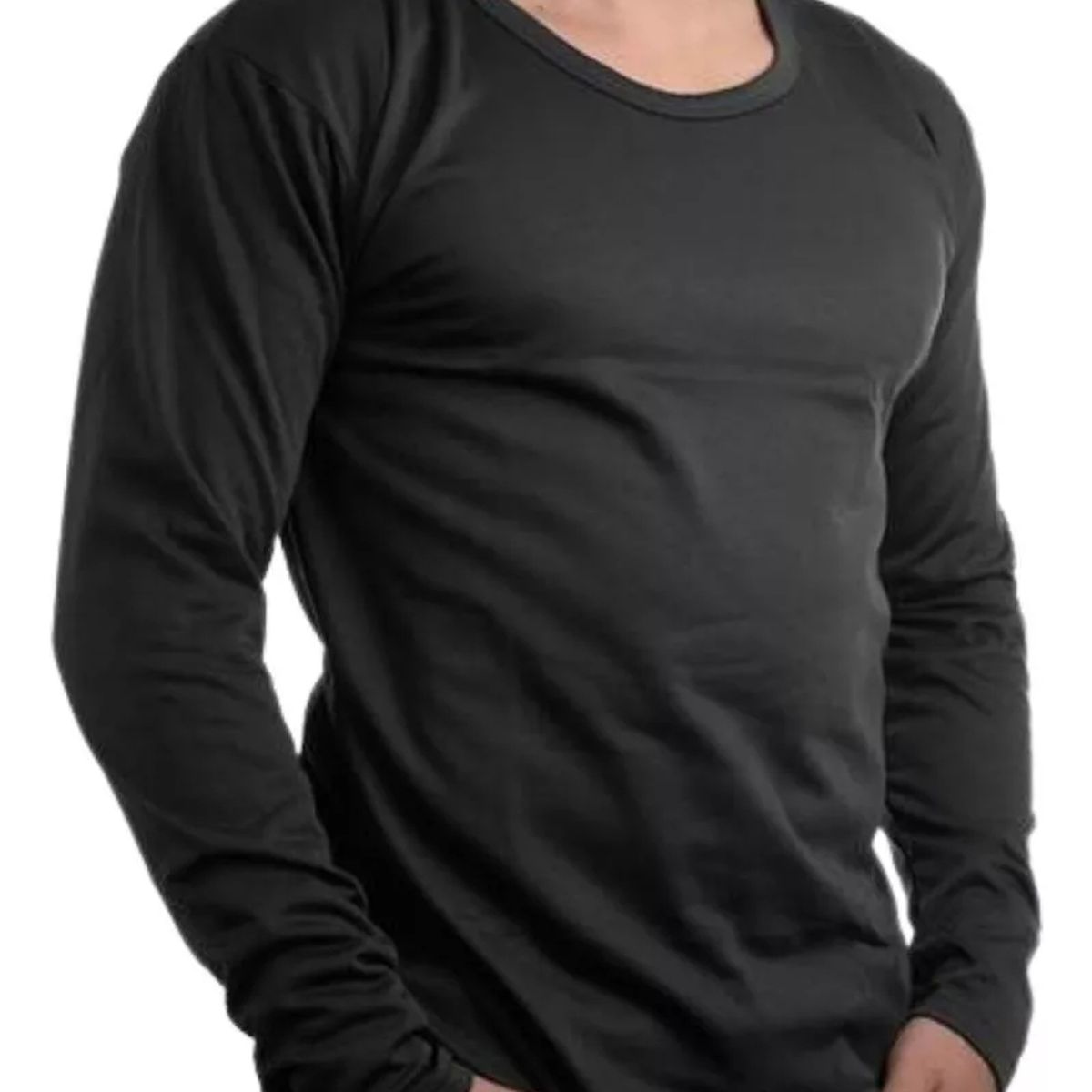 LOOK SHOP - Camiseta Hombre Bambú Manga Larga 418