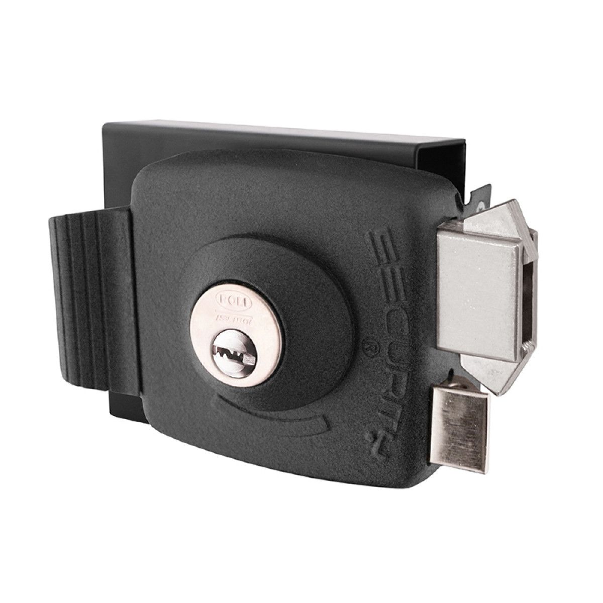 POLI - Cerradura Sobreponer Portón Corredera 136471 Poli Mimbral