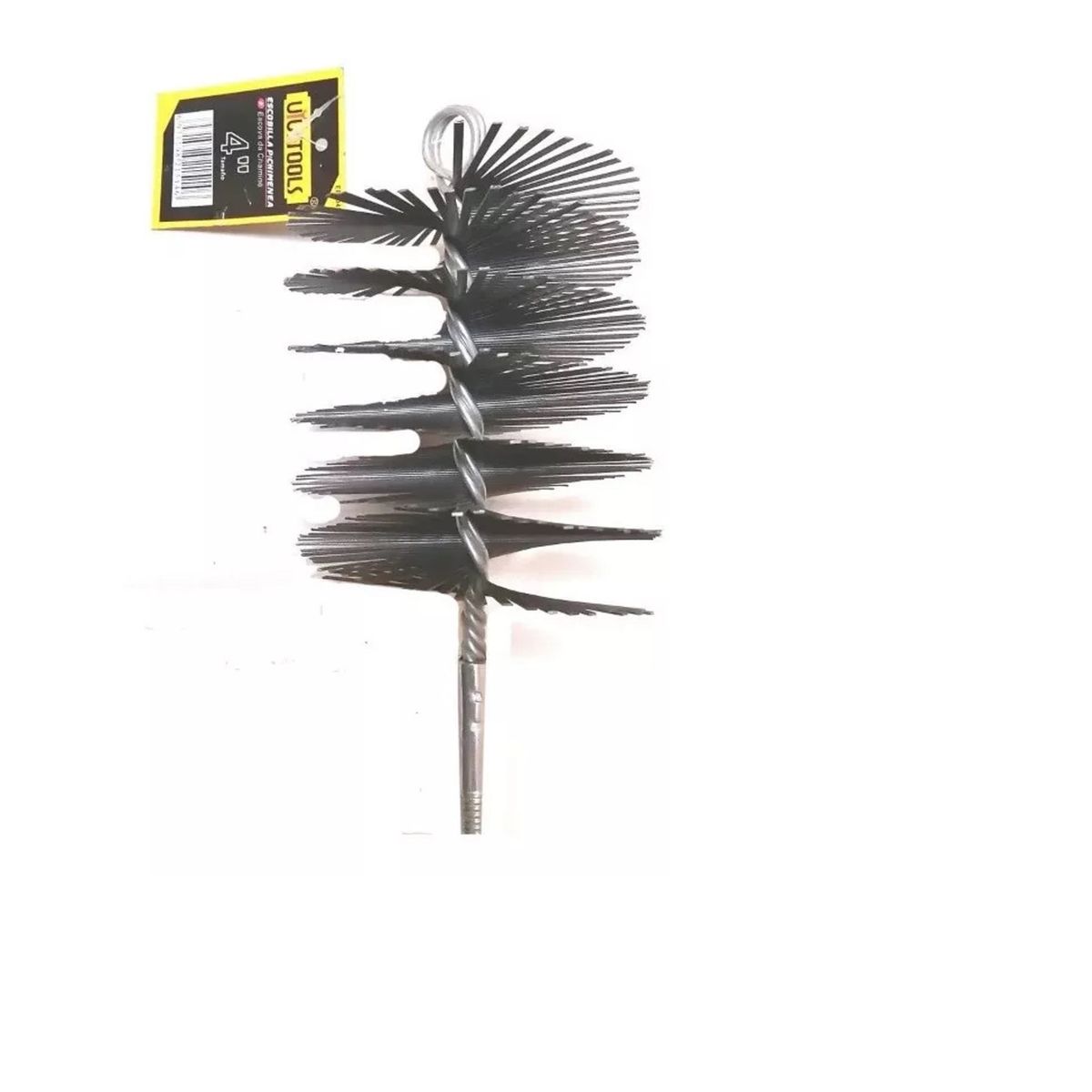 GENERICO - Hisopo Escobilla Para Chimenea para caño de 4 pulgadas DCM1259