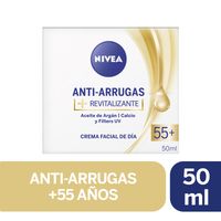Crema Facial Antiarrugas 55+ Revitalizante 50ml