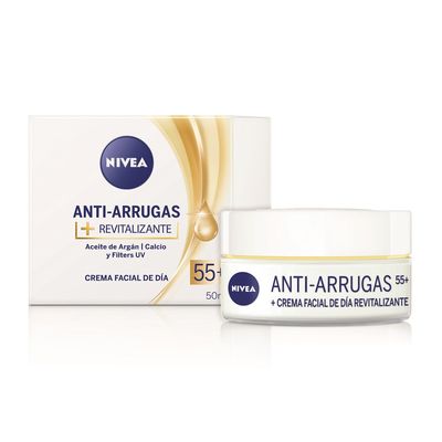 Imagen 2 del producto Crema Facial Antiarrugas 55+ Revitalizante 50ml