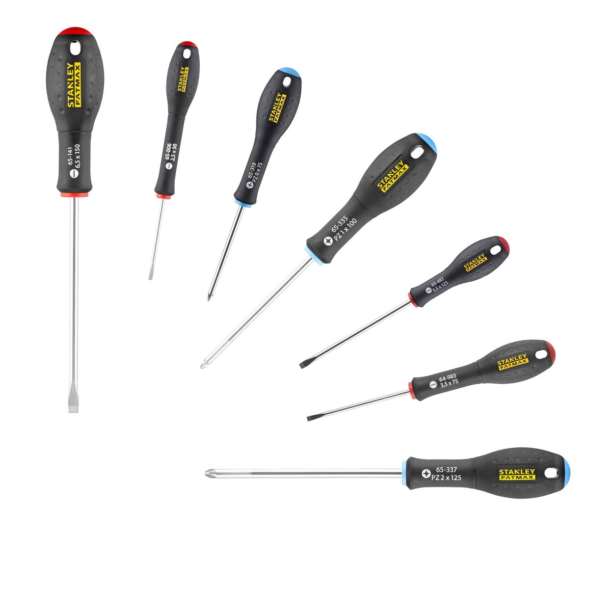 STANLEY - Juego 7 destornilladores FATMAX STANLEY FMHT65425-2
