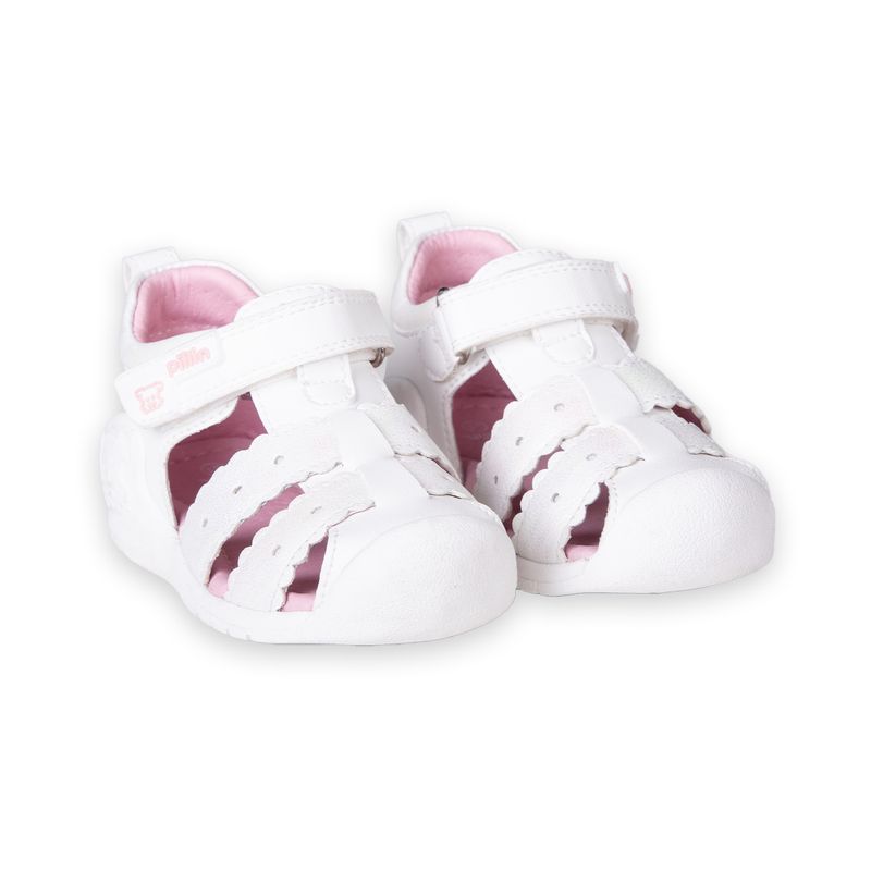 PILLIN - Sandalias Recién Nacido Niña Blanco Pillin PZC201-25BCO  - Blanco