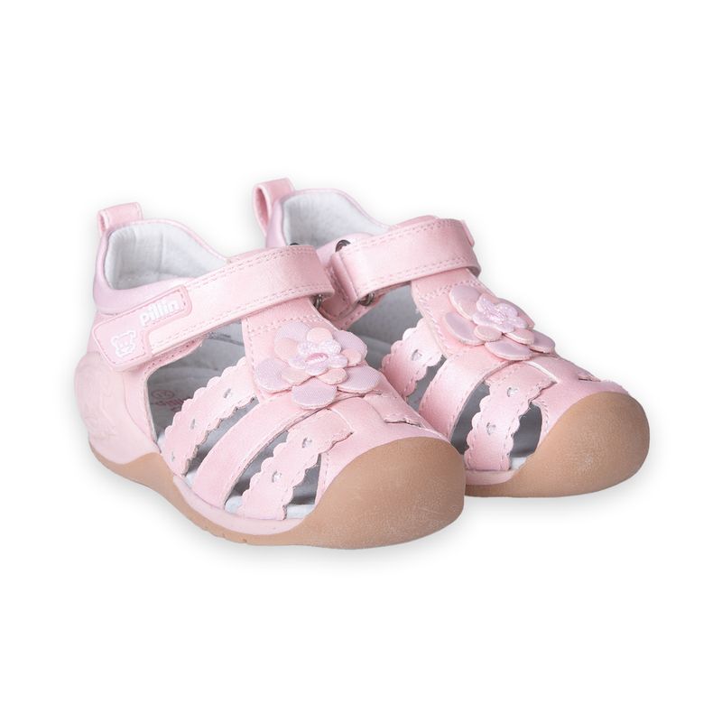 PILLIN - Sandalias Recién Nacido Niña Rosado Pillin PZC202-25ROS  - Rosa