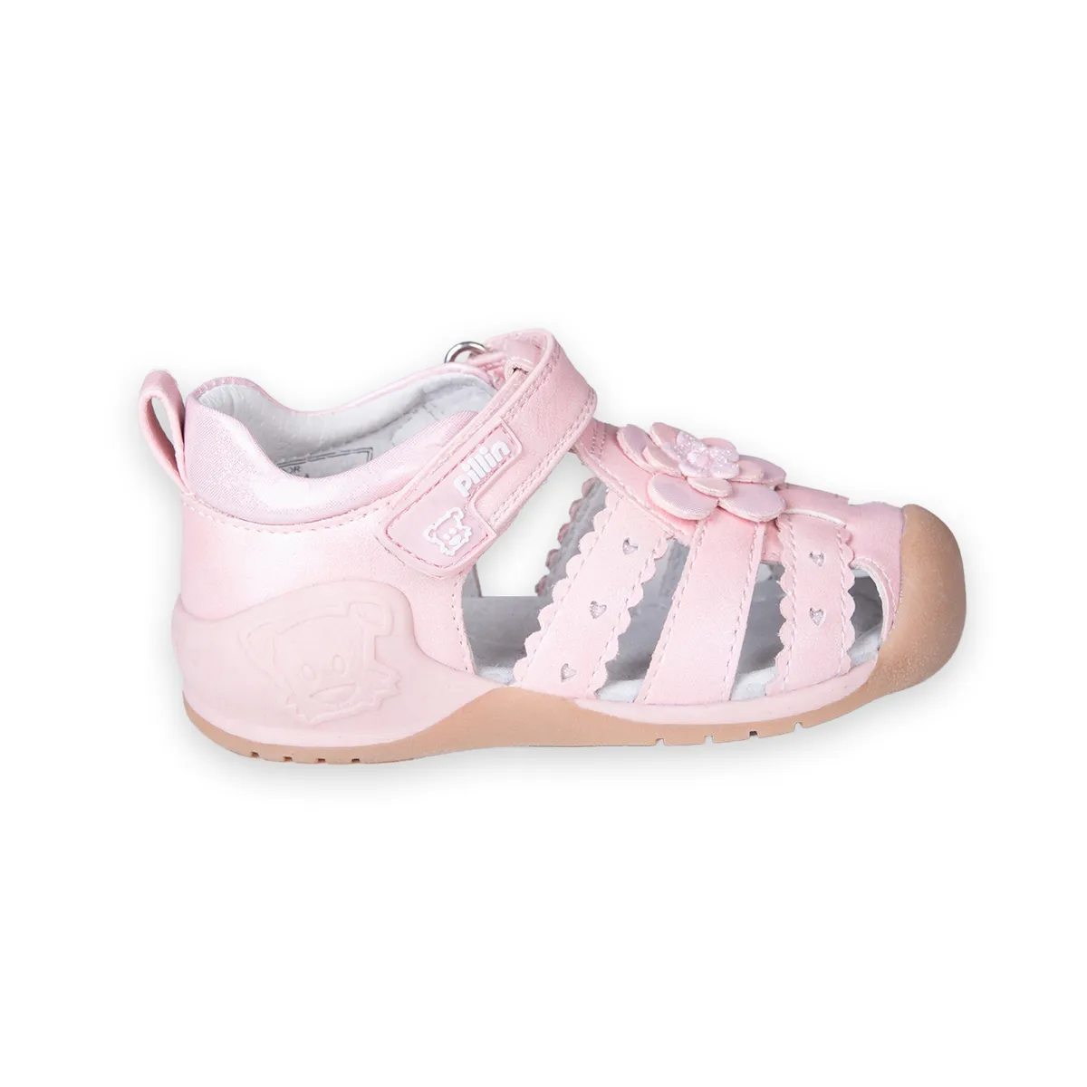 PILLIN - Sandalias Recién Nacido Niña Rosado Pillin (PZC202-25ROS )