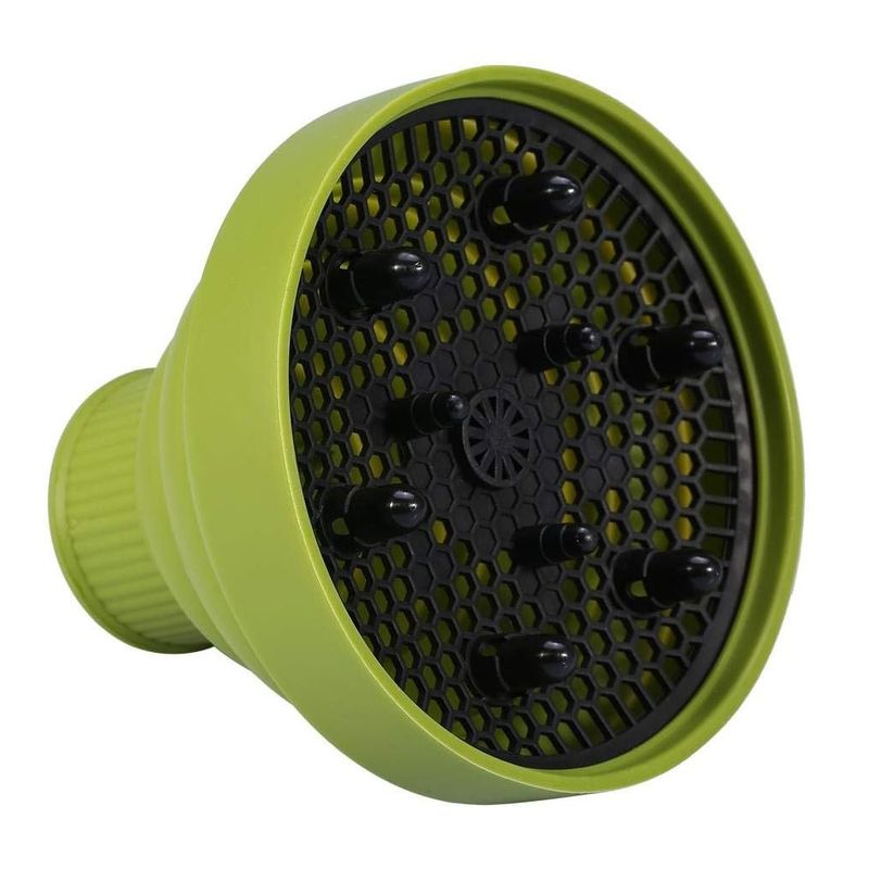 GENERICO - Difusor Para Secador De Cabello De Silicona Plegable Verde