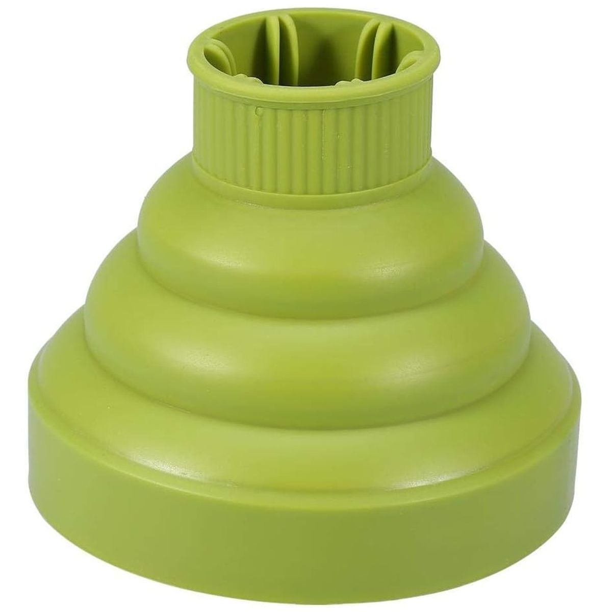 GENERICO - Difusor Para Secador De Cabello De Silicona Plegable Verde