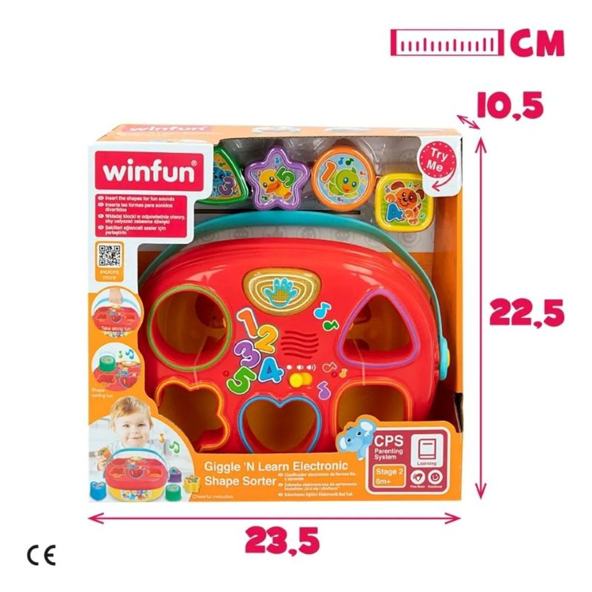 WINFUN - Mis Primeros Bloques Con Luz Y Sonido