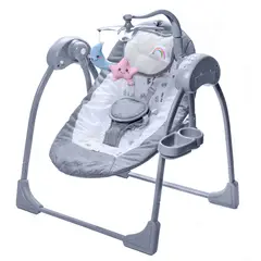 MON PETIT - Silla Mecedora Columpio Eléctrica Bluetooth Reclinable