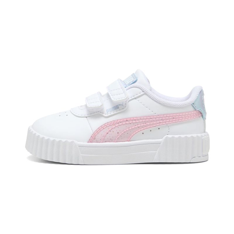 PUMA - Zapatillas Baby Carina 3.0 Puma Blurry Dreams Blancas