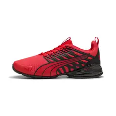 PUMA - Zapatillas Hombre Voltaic Evo Negras/Grises/Rojas