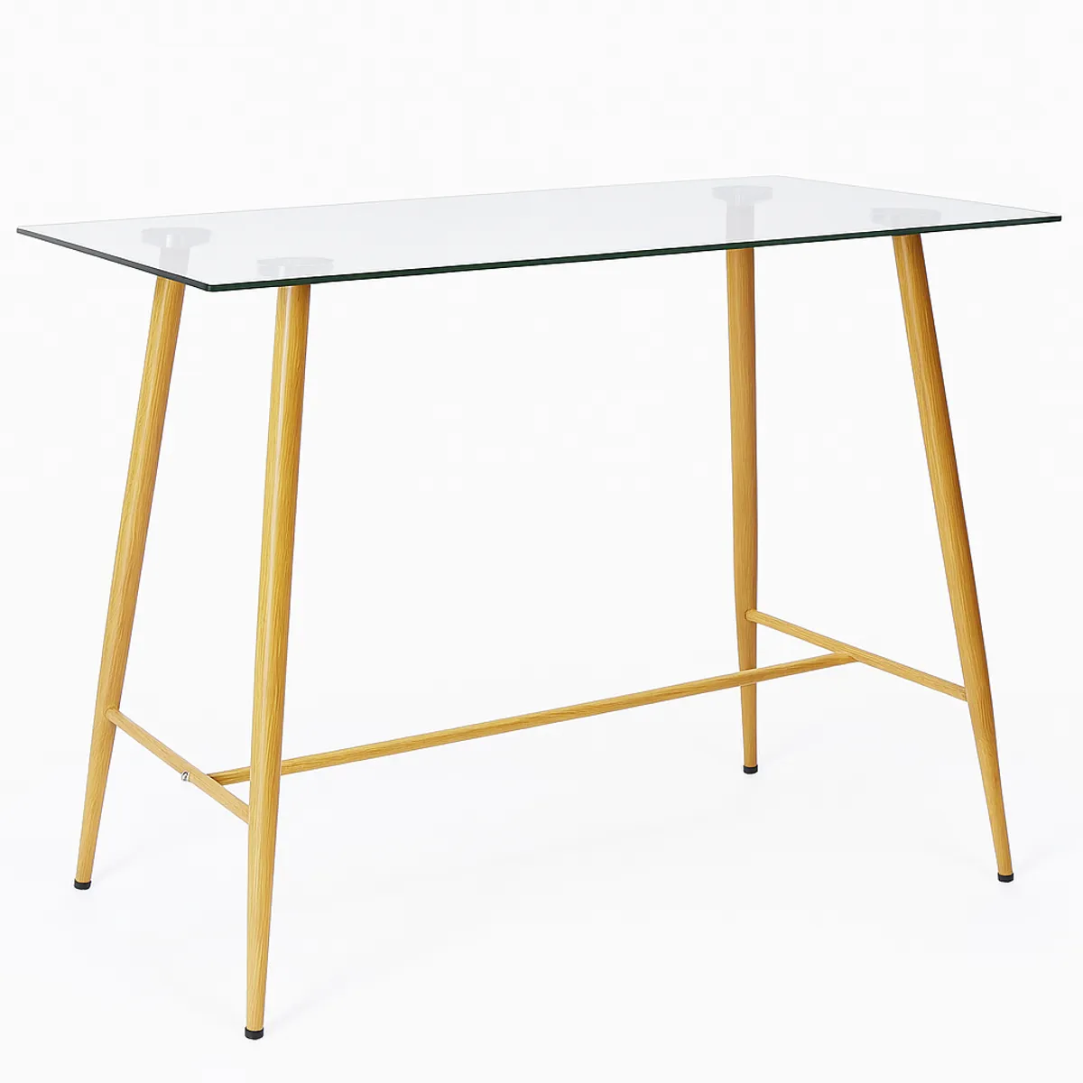 GENERICO - Mesa de Bar Lyon Rectangular Vidrio