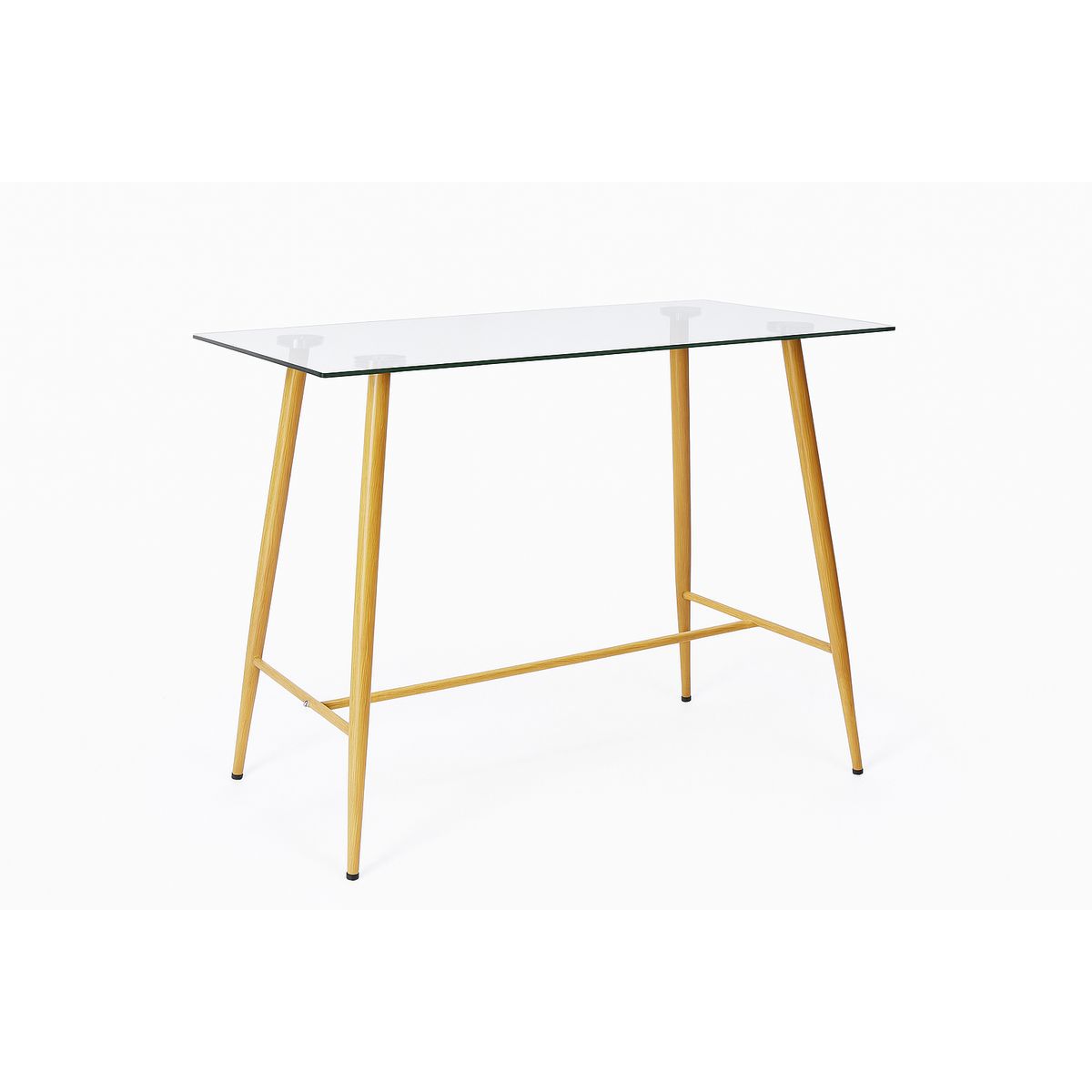 GENERICO - Mesa de Bar Lyon Rectangular Vidrio