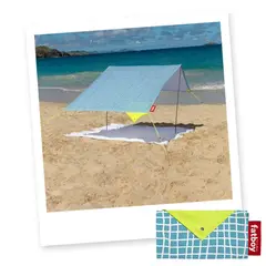 FATBOY - Sombrilla Quitasol Portable Miasun - Venice - Estampado Celeste