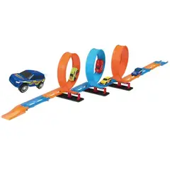 GENERICO - Pista De Autos Alta Velocidad Triple Vuelta Track