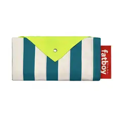 FATBOY - Sombrilla Quitasol Portable Miasun - Azur - Estampado Turquesa y Blanco