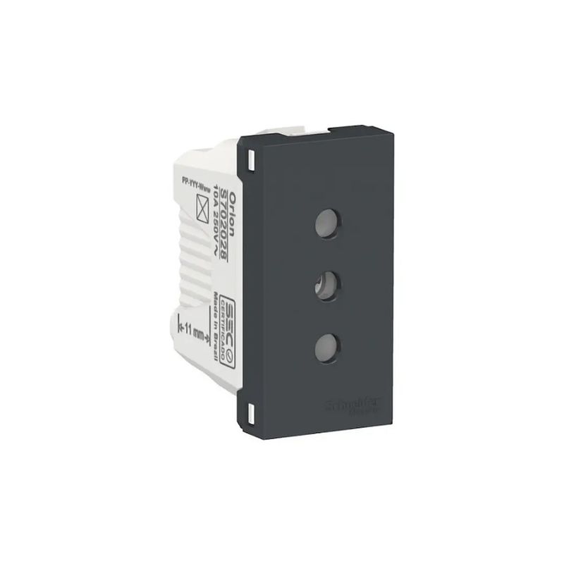 SCHNEIDER ELECTRIC - Modulo Enchufe 10a Gris Moro Schneider Orion S70202894