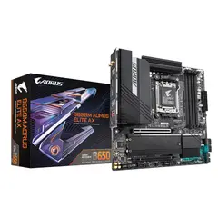 GIGABYTE - MB sAM5 AMD - B650M AORUS ELITE AX - 4x DDR5 - Micro ATX