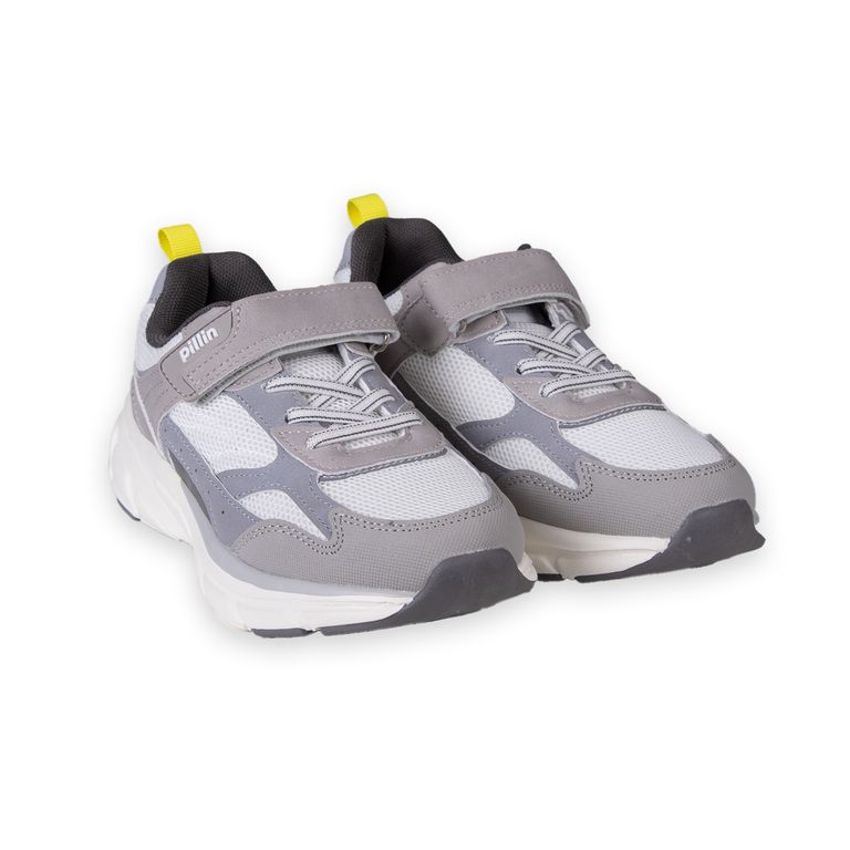Zapatillas Nino Gris PZC517-25GRI - Gris Gris 32