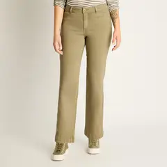 LORENZO DI PONTTI - Jeans Verde Wide Leg