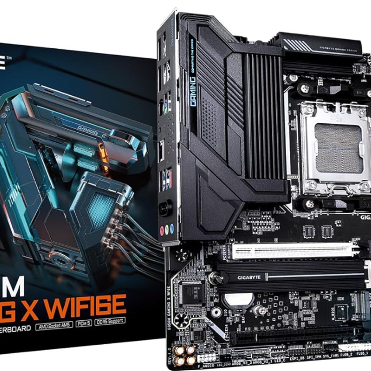GIGABYTE - MB sAM5 AMD - Gigabyte B850M GAMING X WIFI6E - 4x DDR5 - Micro ATX