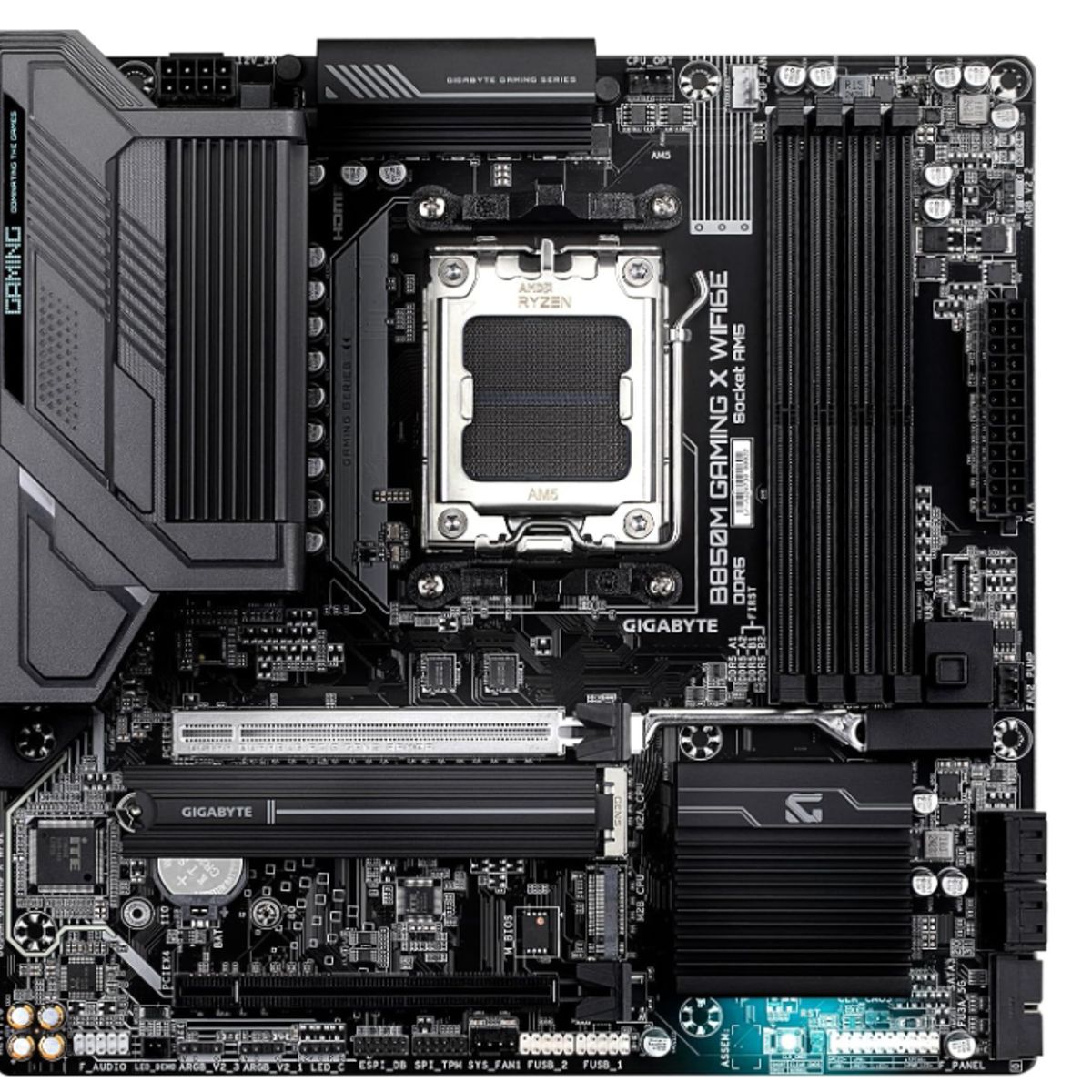 GIGABYTE - MB sAM5 AMD - Gigabyte B850M GAMING X WIFI6E - 4x DDR5 - Micro ATX