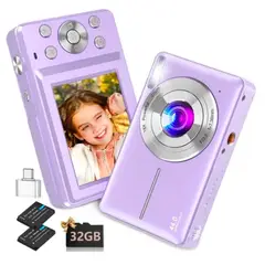 ATLAS - Cámara Digital Morada Para Niños