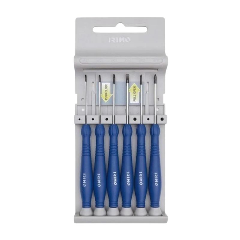 IRIMO - Set Juego De Destornilladores De Precision 6Pz Irimo 461-6-B