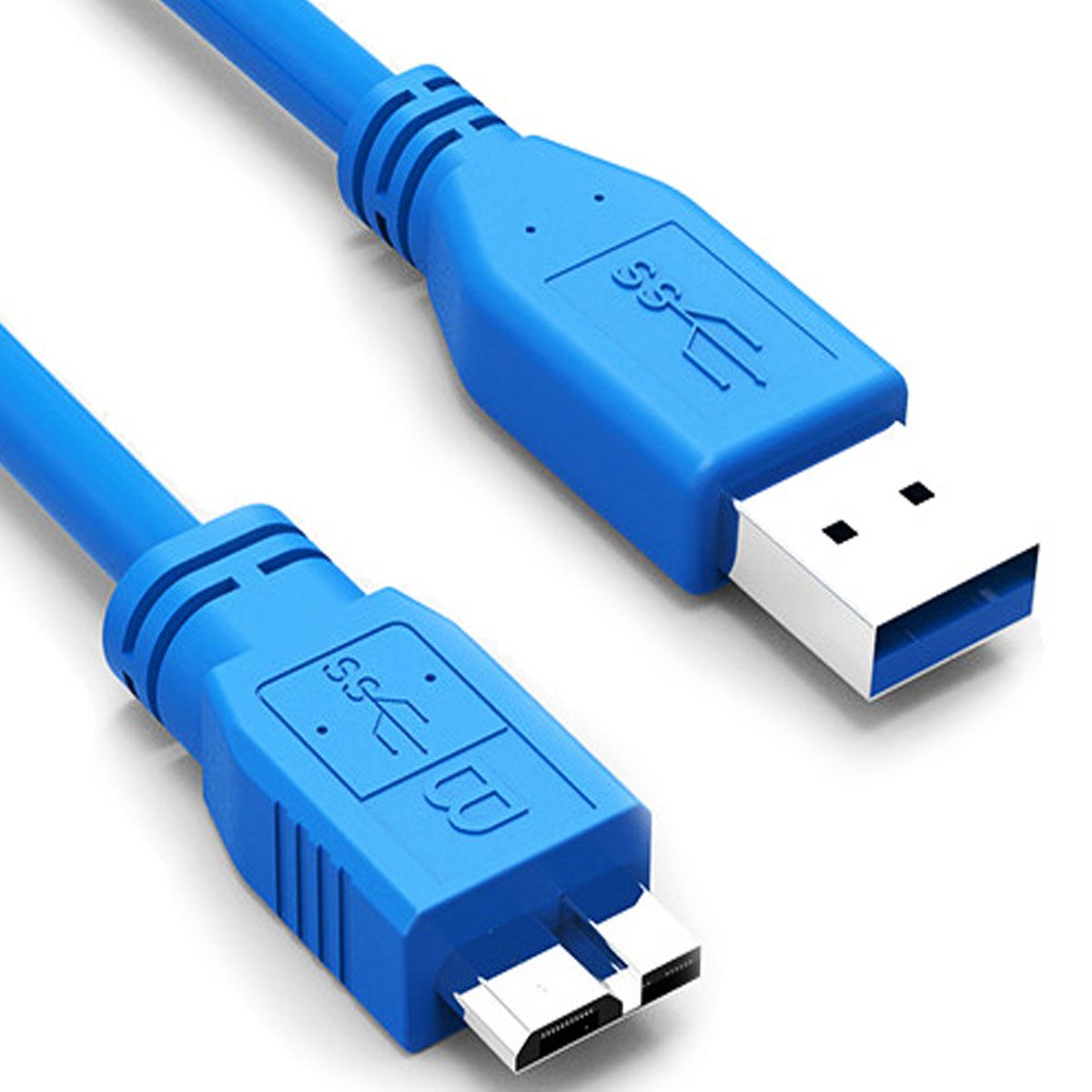 GENERICO - CABLE USB 3.0 A MICRO B M/M 0,5 METROS (DISCO DURO)