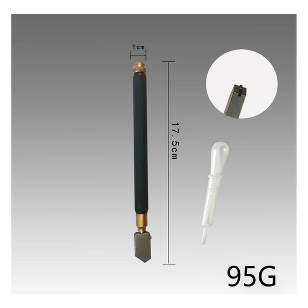 GENERICO - Cortador Vidrio Profesional Toyo Japan Original Tc-17