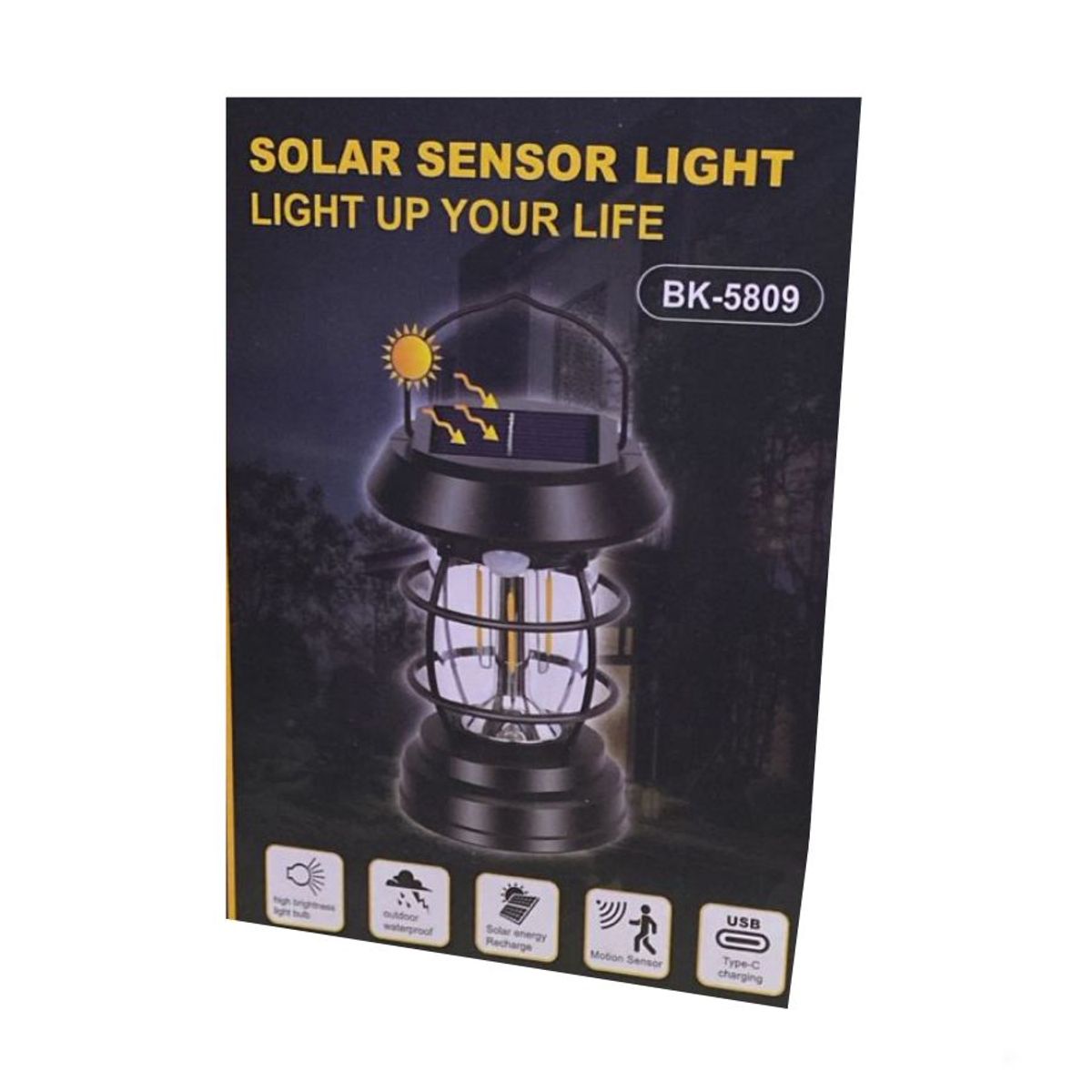 GENERICO - Farol Camping Solar Recargable