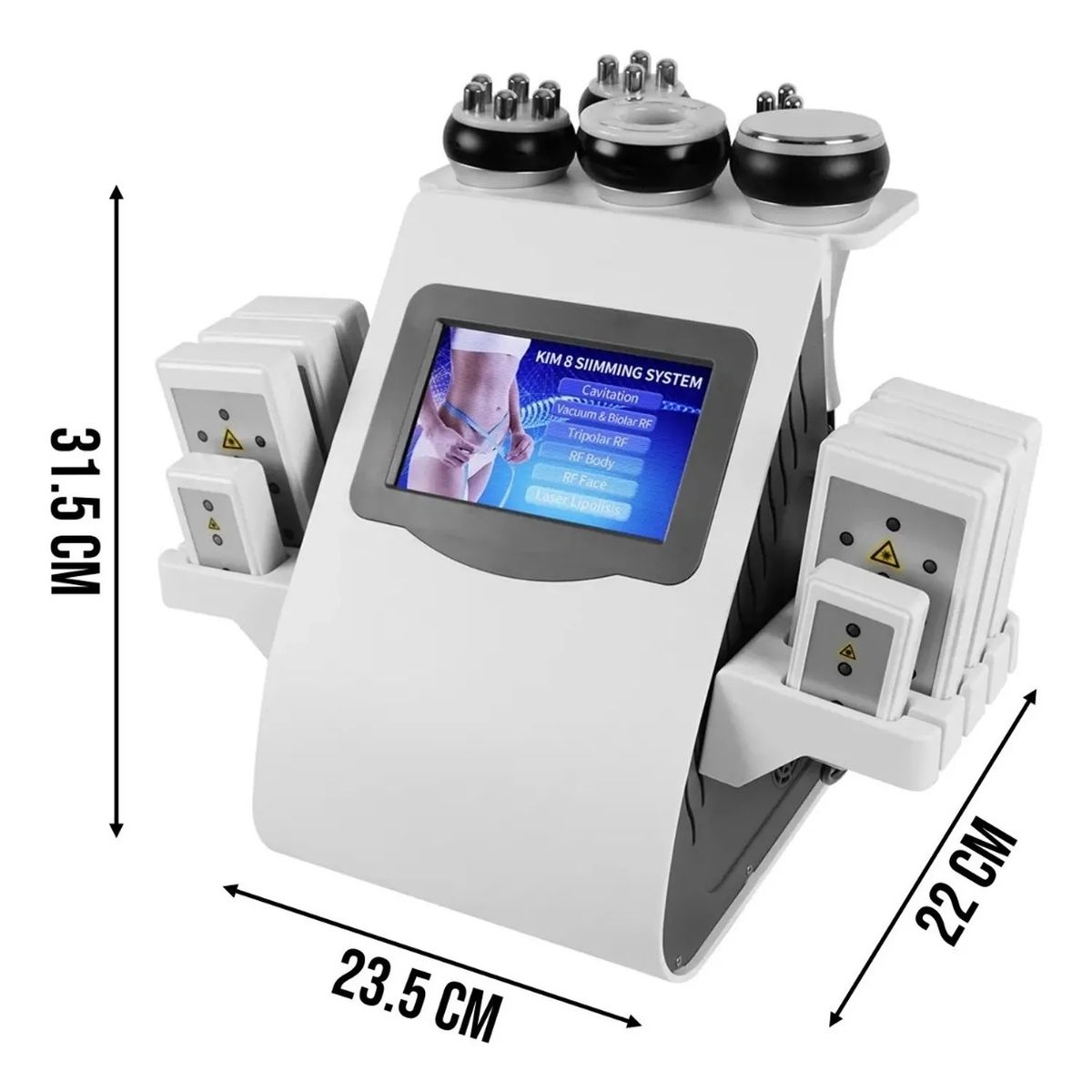 GENERICO - Máquina Cavitación 6 En 1 + Rf + Lipolaser + Vacum