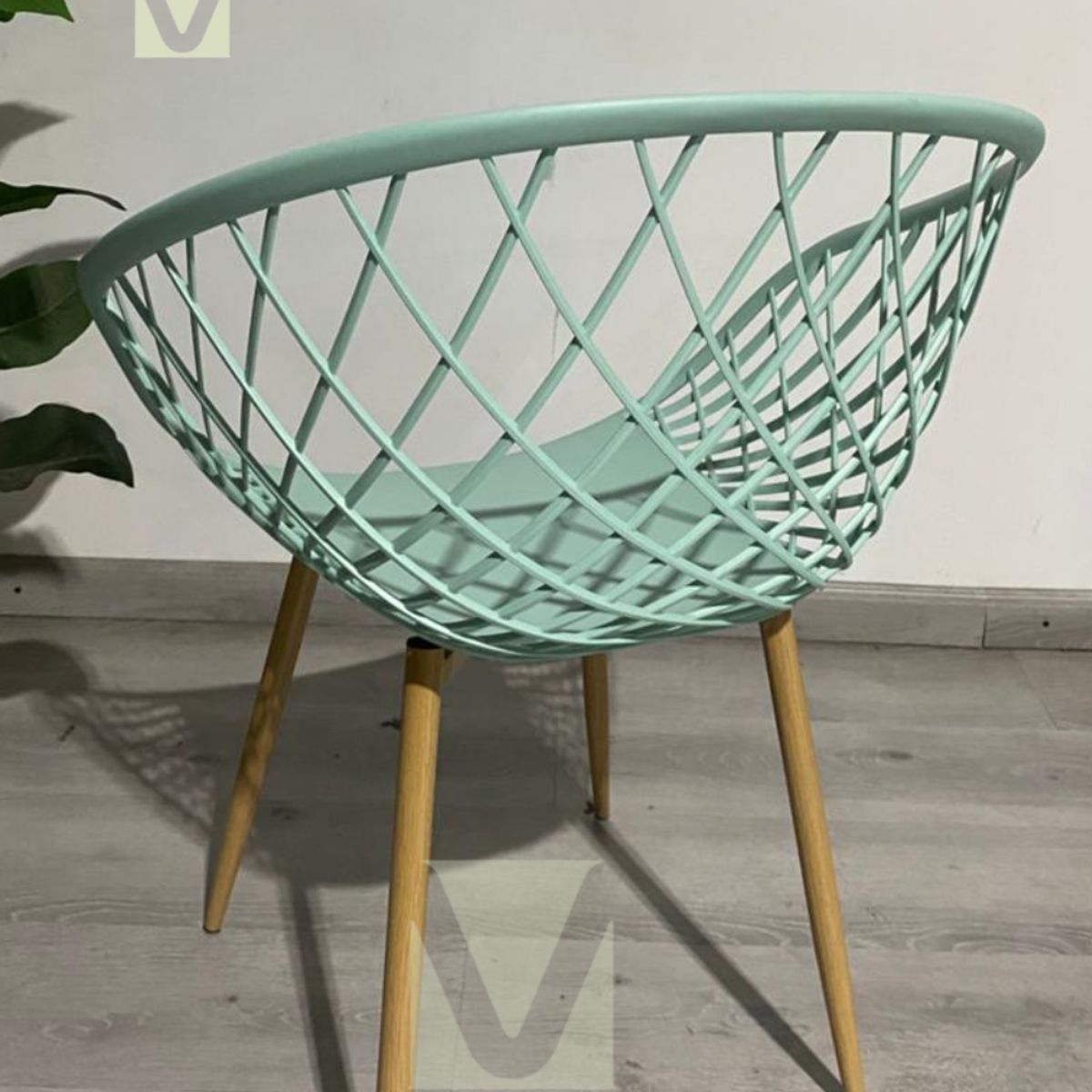 GENERICO - Pack 4 Butacas Eames Mesh - Menta
