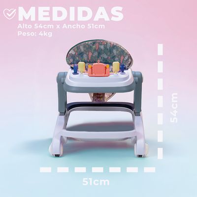 Imagen 2 del producto Caminadora Andador Bebe Camion Musical Anticaida Stylish