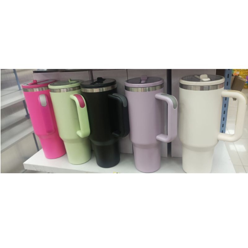 GENERICO - Vaso Tipo Stanley Quencher 40oz Blanco
