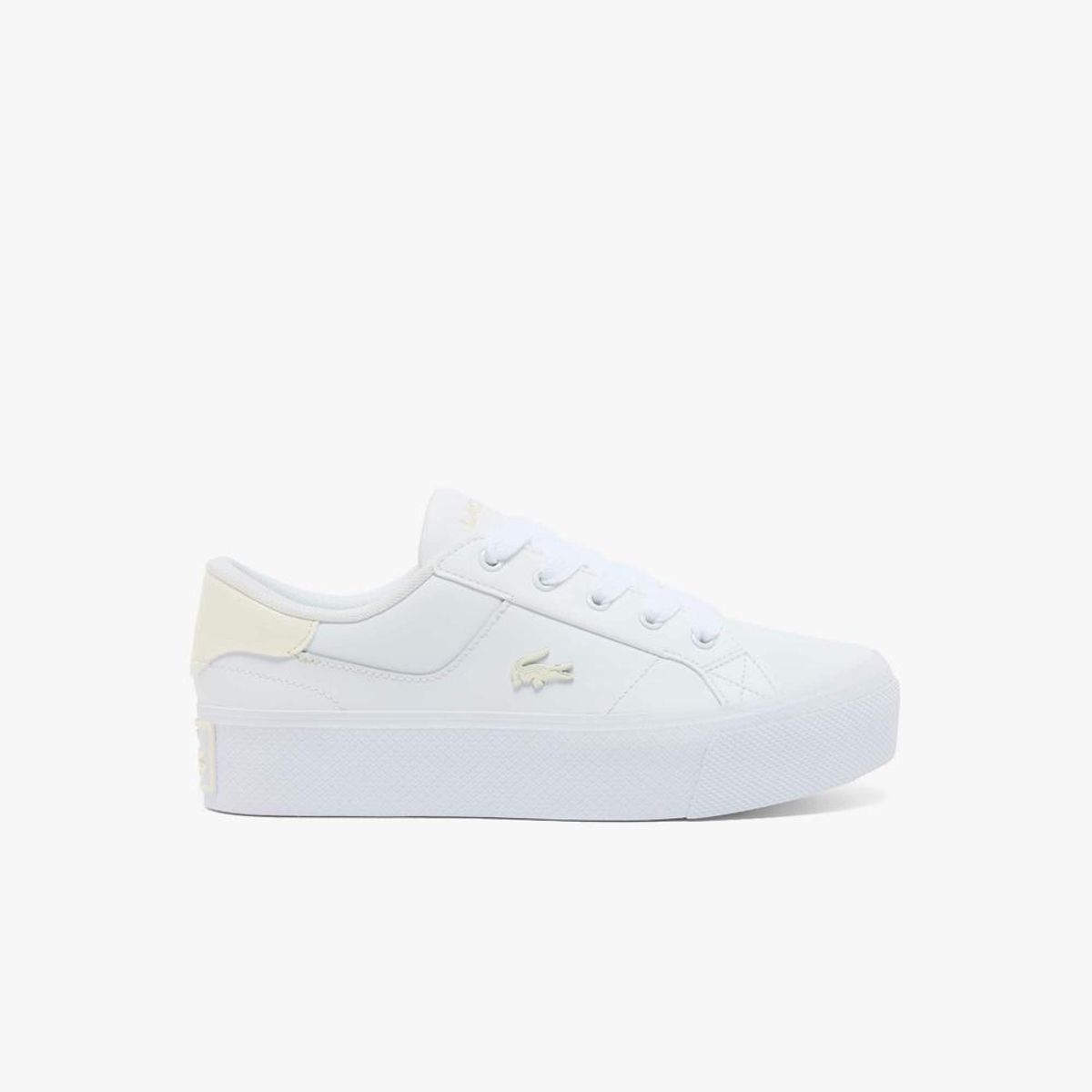 LACOSTE - Zapatilla Urbana Mujer ZIANE PLATFORM Blanca Lacoste