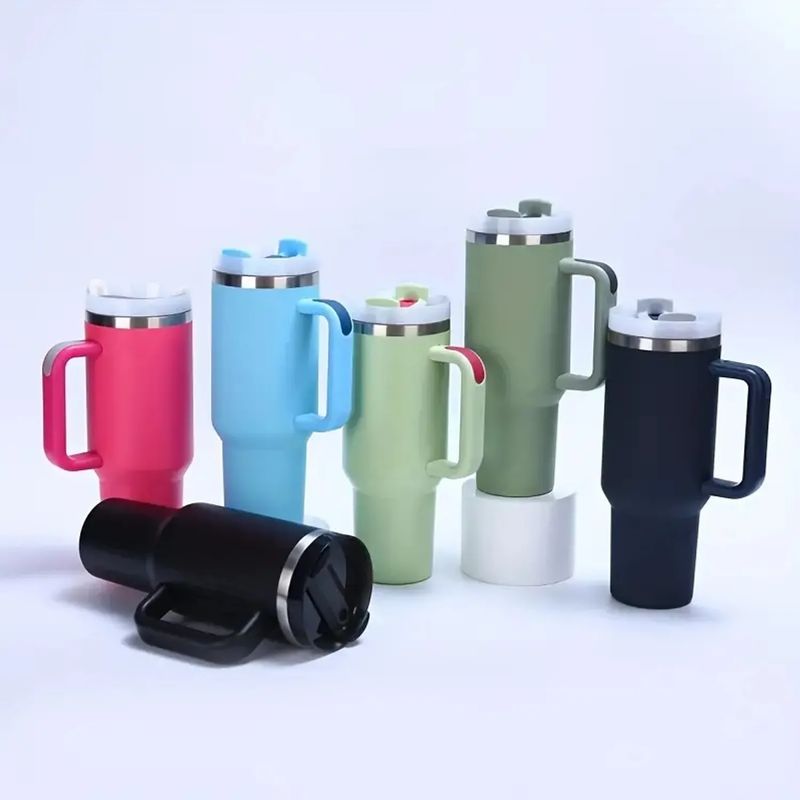 GENERICO - Vaso Tipo Stanley Quencher 40oz Morado