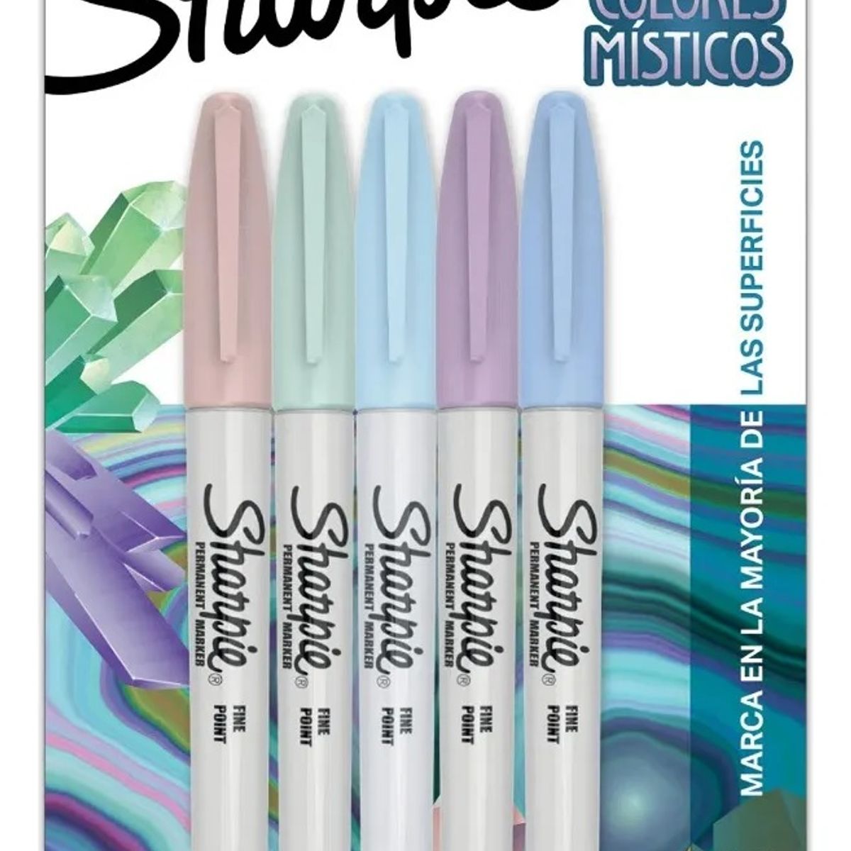 SHARPIE - Pack 5 marcadores Sharpie Colores Místicos