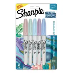 SHARPIE - Pack 5 marcadores Colores Místicos