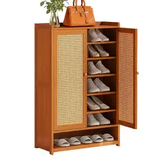 MUNDO ONLINE - Zapatero Organizador Almacenamiento Armario Con Puertas