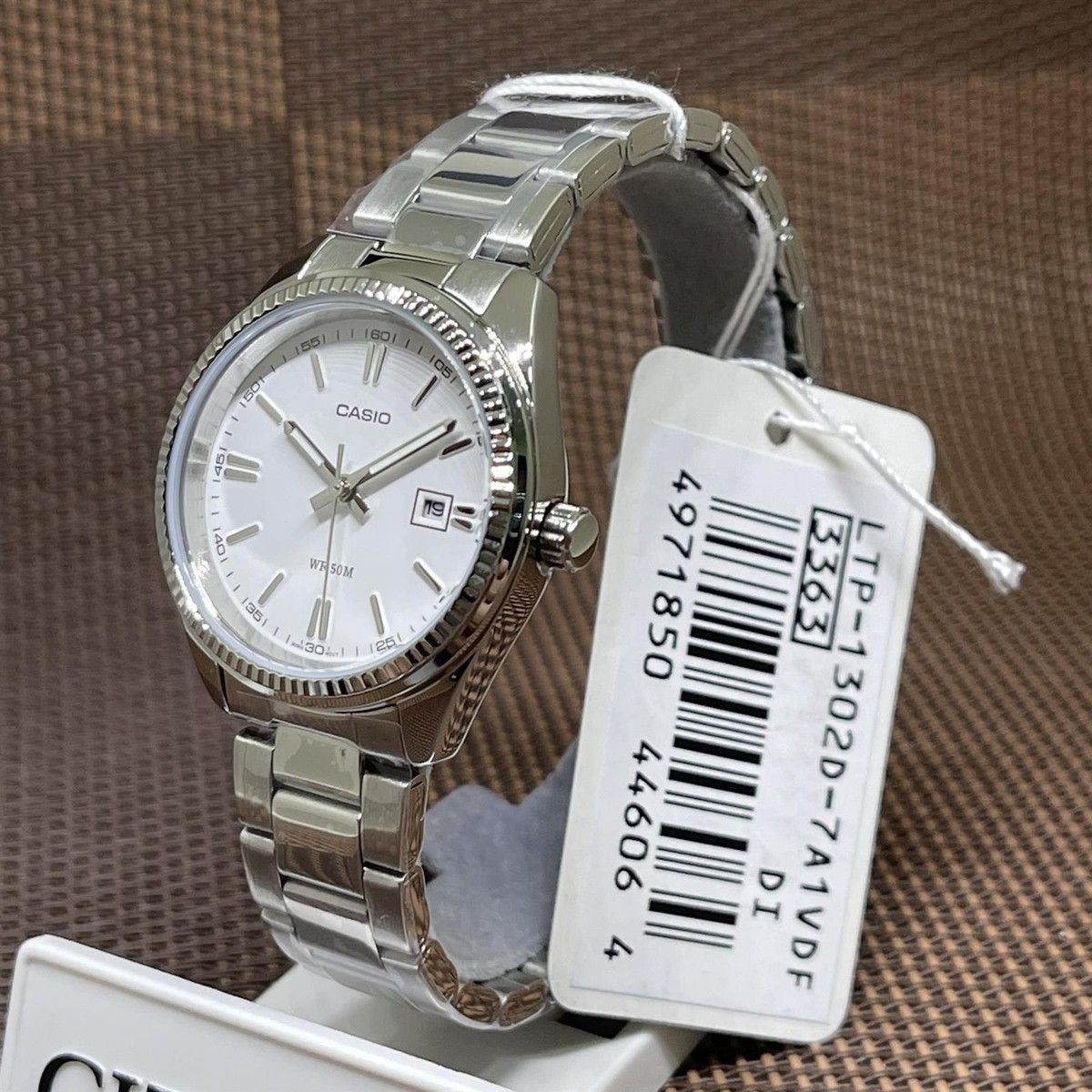 CASIO - RELOJ CASIO LTP1302D-7A1 MUJER ANALOGO METAL WR50M