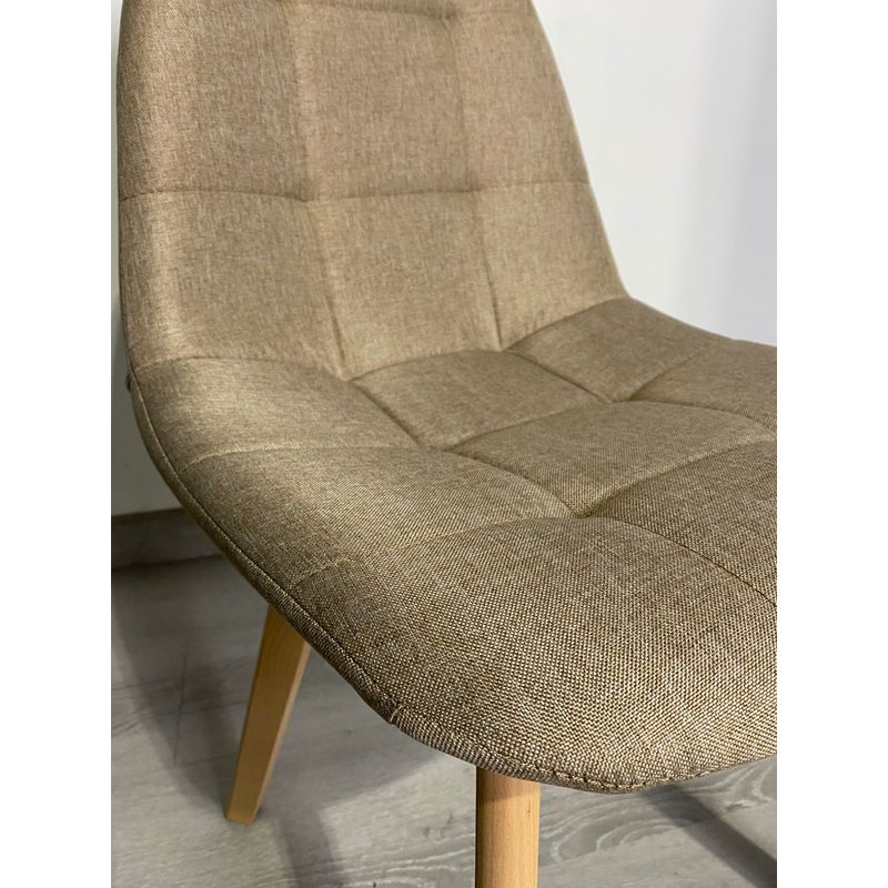 GENERICO - Silla Capitone Lino - Beige