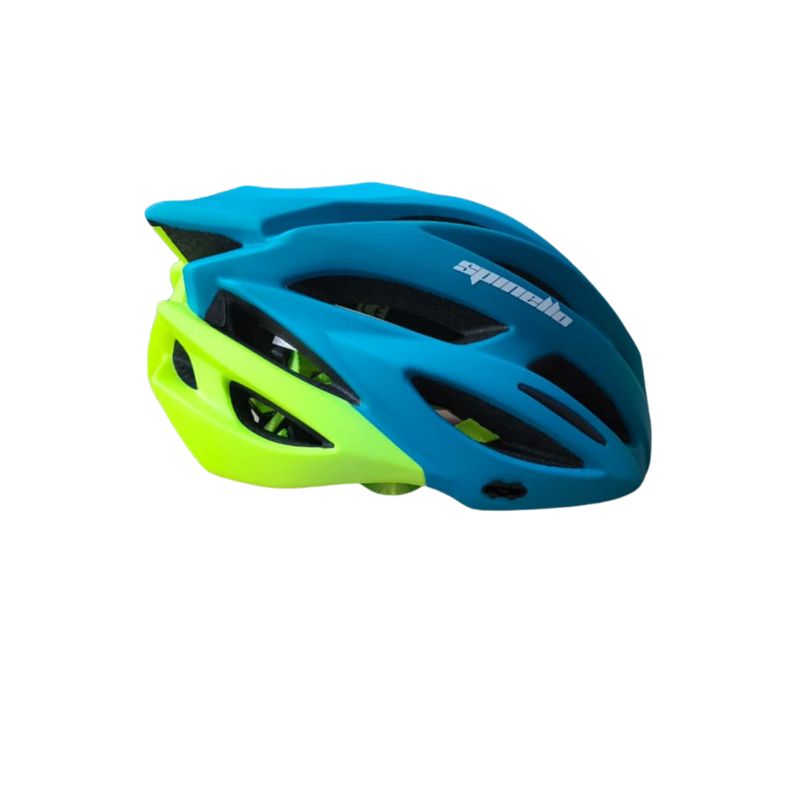 GENERICO - Casco De Bicicleta MTB Spinello HB31 Talla S-M Azul Amarillo