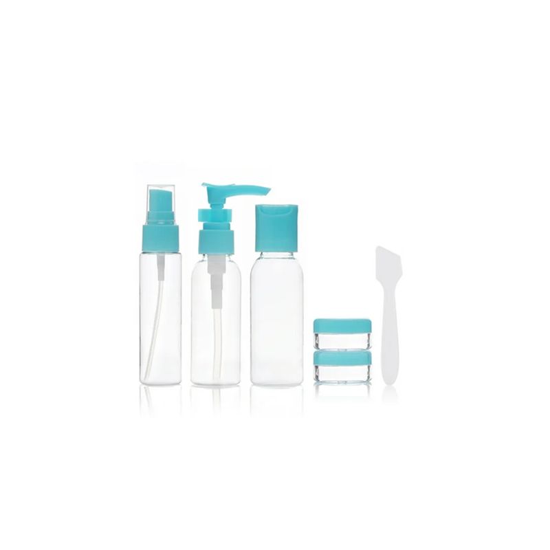 GENERICO - Kit De Viaje Portátil Botella De Vacío Dispensador Líquidos